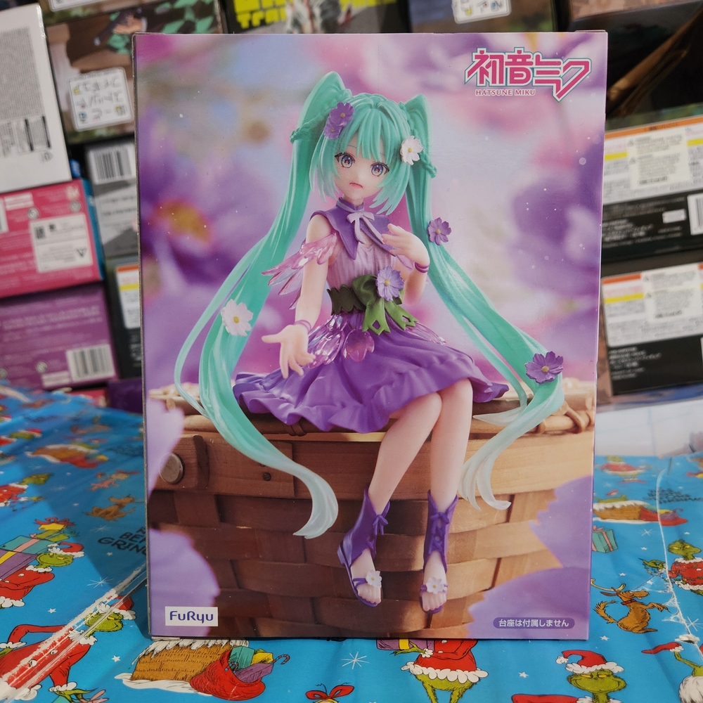 FuRyu Hatsune Miku Figure with Purple Dress